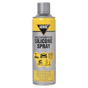 Aerol Multipurpose Silicone Lubricant Spray, Grade 70 (300g/513 ml) Odourless, Colourless & Non-Toxic Lubricant, Rejuvenates & Shines Surfaces, Lubricates Most Plastic, Rubber & Metal Parts