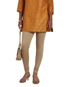 TWIN BIRDS Tailored Cut and Classic Fit Super Stretchable Elastane Fabric Churidar Leggings for Women