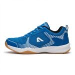 Boldfit Badminton Shoes for Man Lightweight Non Marking Shoes for Badminton Breathable Anti Skid Shoe for Man Shuttle Non Marking Indoor Shoe for Pickleball, Tennis, Padel