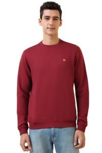 Allen Solly Men’s Cotton Crew Neck Sweatshirt