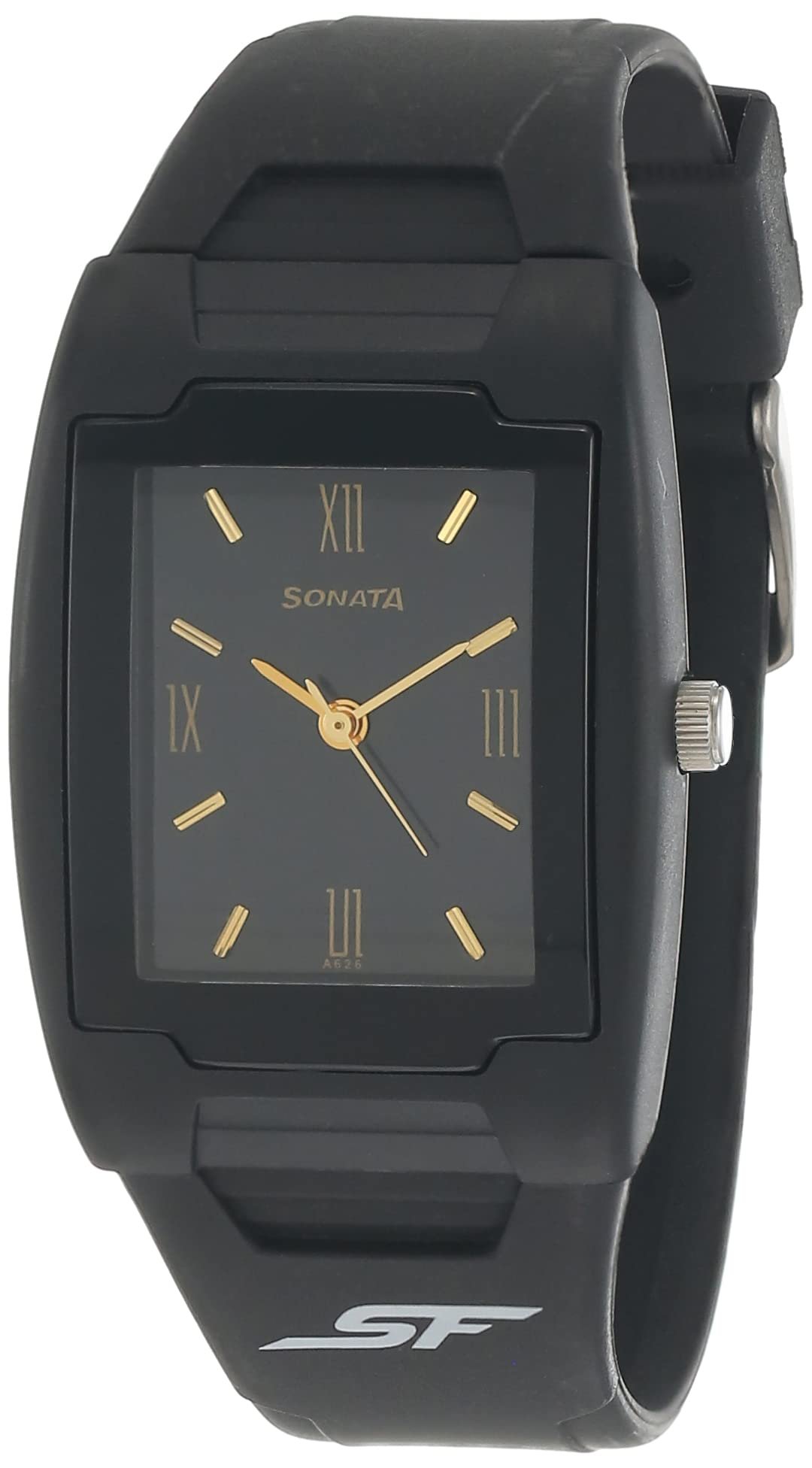 Sonata Super Fibre Analog Black Dial Men’s Watch -NM7920PP13 / NL7920PP13/NP7920PP13