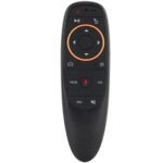 ESPBOP Universal 2.4G Wireless TV Remote Control with Voice Remote, Air Mouse, Motion Sensing Game for Android TV Box, Smart TV, PC, Projector, G10S, Black