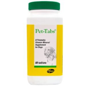 Virbac, Pet Tabs Virbac Pet Tabs Original Formula Vitamin Supplement, 60 Count