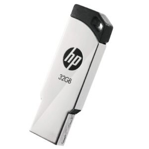 HP v236w 32GB USB 2.0 Pen Drive, Metal Silver