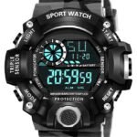Acnos® Premium Brand – A Digital Watch Shockproof Multi-Functional Automatic 5 Color Army Strap Waterproof Digital Sports Watch for Men’s Kids Watch for Boys Watch for Men Pack of 1