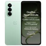 OnePlus Nord CE6 Lite | 8GB+128GB | Vivid Mint | Segment’s Fastest Dimensity 7400 Apex Processor | 7000mAh Battery | Segment’s Highest 144Hz Refresh Rate | 50MP Main Camera, 4K Video Recording