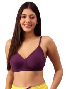Clovia Women’s Cotton Non-Padded T-Shirt Bra