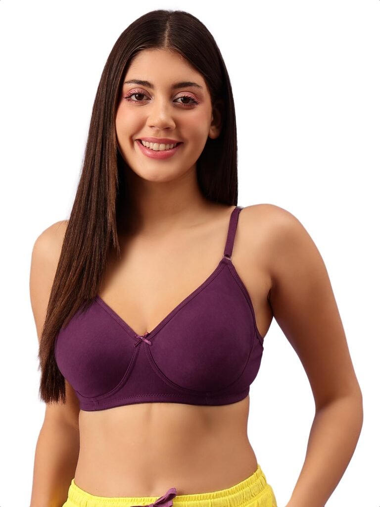 Clovia Women’s Cotton Non-Padded T-Shirt Bra