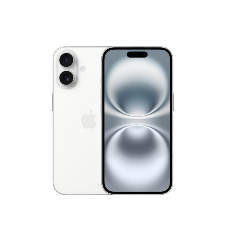Apple iPhone 16 128 GB: 5G Mobile Phone with Camera Control, A18 Chip and a Big Boost in Battery Life. Works with AirPods; White