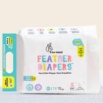 R for Rabbit Pant Style Feather Diaper Medium (M) Size for Baby 7 to 12 kgs 74 Units (74 Count, Pack Of 1)
