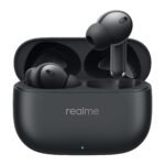 realme Buds T310 True Wireless in-Ear Earbuds with 46dB Hybrid ANC, 360° Spatial Audio, 12.4mm Dynamic Bass Driver, Upto 40Hrs Battery and Fast Charging (Vibrant Black)