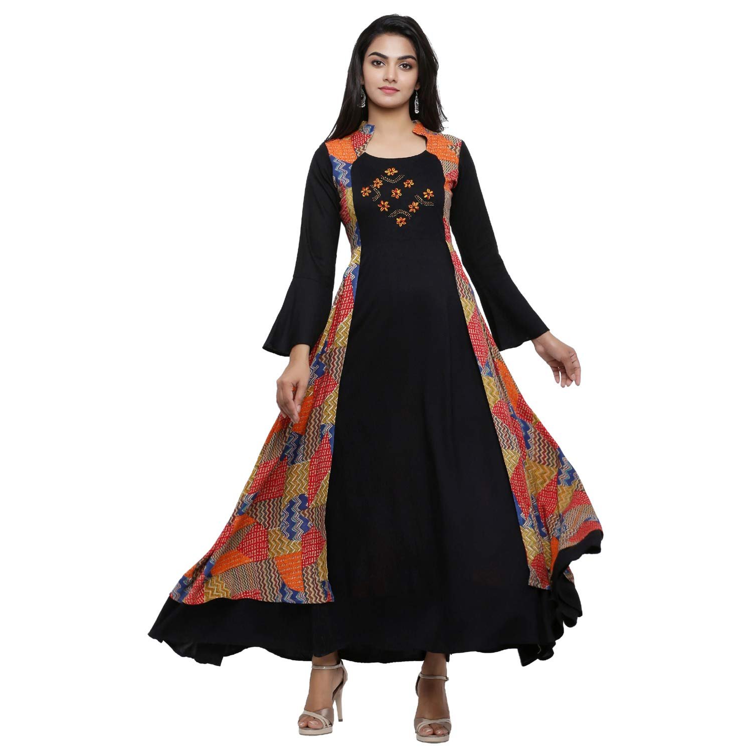 Yash Gallery Women Rayon Regular Kurta