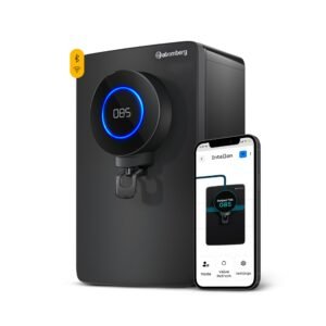 Atomberg Intellon – India’s 1st Adaptive Water Purifier|RO+UF+UV+Alkaliser|Zero Cost for 2Yrs |4 Modes|TDS-Based Filtration |Smart IoT |7-Stage|Retains Minerals|8L|2Yr Warranty |No AMC|Black