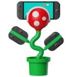 Switch 2 Dock with Cooling Fan for Nintendo Switch 2/1/OLED, Docking Station for TV Supports 4K 60Hz HD, Charges Switch 2 Joypads, USB-C PD Fast Charging, Piranha Dock Gen 2 Plantdock Cute Gaming Gift