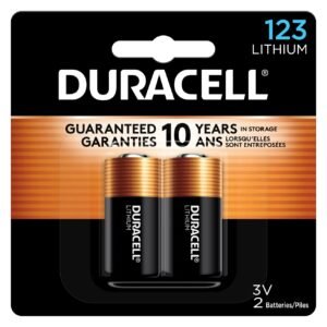 Duracell Ultra Photo 123 3v Batteries 2 Count