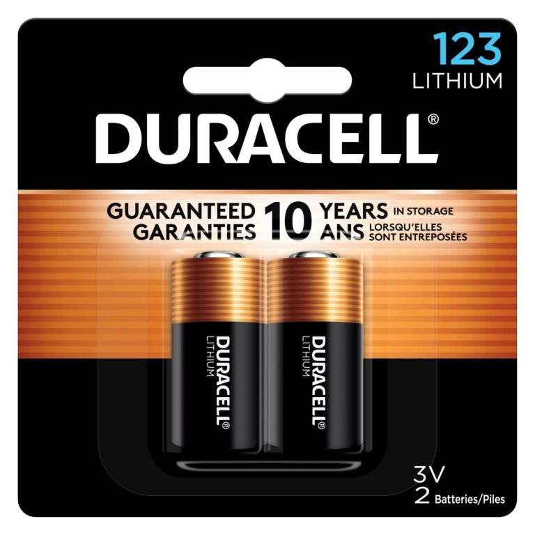 Duracell Ultra Photo 123 3v Batteries 2 Count