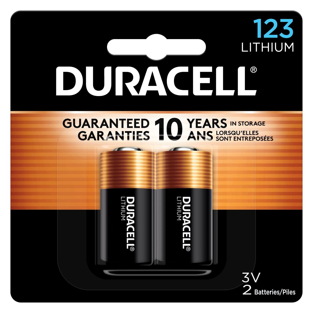 Duracell Ultra Photo 123 3v Batteries 2 Count