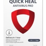 Quick Heal Antivirus Pro | Windows PC/Laptop | 1 PC, 1 Year | AI-Based Virus Protection | Email Delivery in 1 hr |+ 6 month AntiFraud.AI for IOS/Android