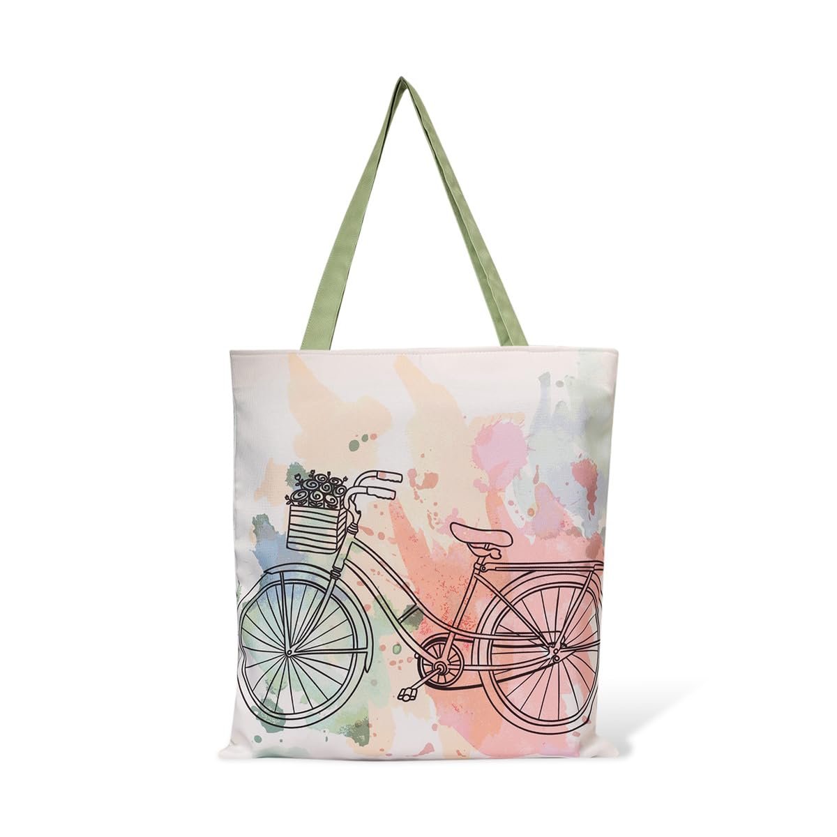 The Purple Tree Canvas Tote Bag for Women – 1 Pc, Women Tote, Printed Canvas Tote Bag, Printed Tote, Stylish Bags