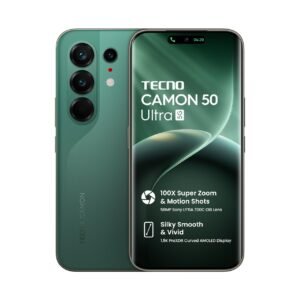 Tecno CAMON 50 Ultra 5G (Cypress Green, 8GB+256GB | 100X Super Zoom & Motion Shots 50MP Sony LYTIA 700C OIS Lens | Silky Smooth & Vivid 1.5K ProXDR Curved AMOLED | Slim & Powerful 7.75mm Slim)