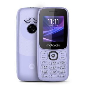 Motorola All-New A300-2026 Dual Sim keypad Phone | 2 Years Replacement | Type C Charging Port |Long Lasting Battery | Loud Sound | Wireless FM | (Purple Elite)