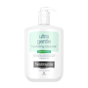 Neutrogena Ultra Gentle Hydrating Cleanser For Sensitive Skin, 12 Fl. Oz- 354 ML