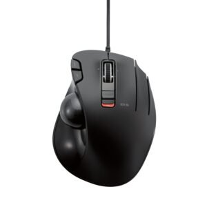 ELECOM Mouse trackball wired grip 6 button black M-XT3URBK