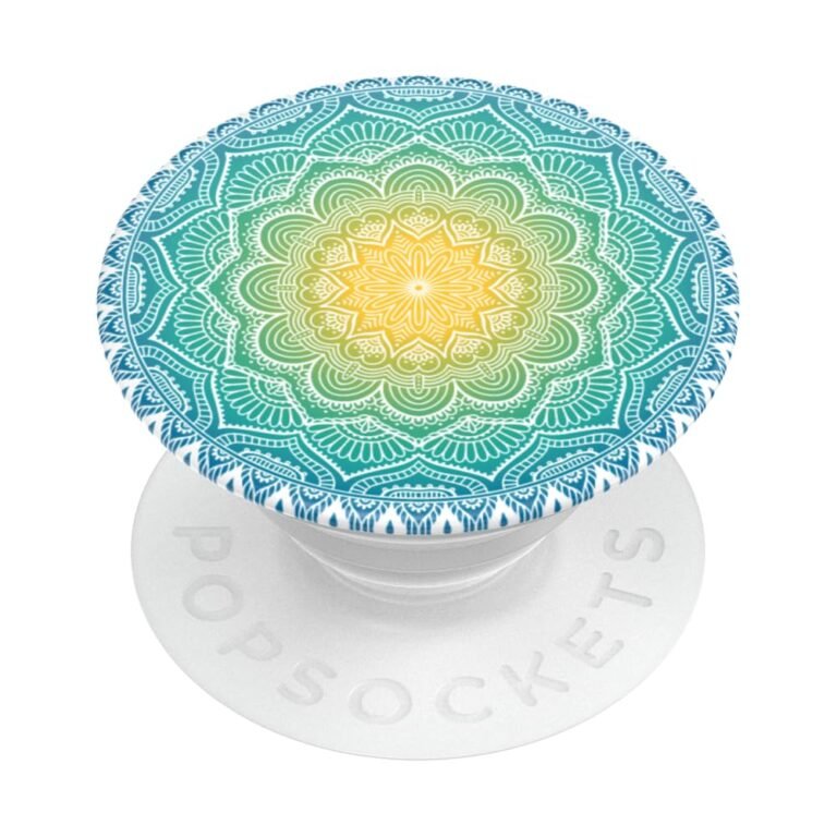 POPSOCKETS Phone Grip with Expanding Kickstand, PopSockets for Phone – Sunshine Mandala
