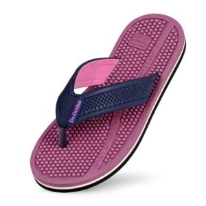 Dr.Ortho Ladies Acupressure Slippers | Flip-Flops | Women’s & Girl’s Slippers | Comfortable & Lightweight | Soft Foot Massager | All Day Wear