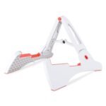 Juarez JRGS300WH Premium Foldable Guitar Stand – Compact, Lightweight (288 g), ABS Build with Silicone Padding – Fits Acoustic, Electric, Bass, Mandolin