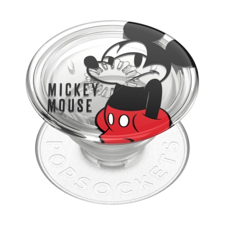 PopSockets Phone Grip with Expanding Kickstand,Disney – Mickey Smirk