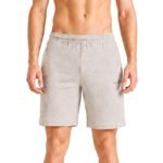 Pepe Jeans Men’s Solid Cotton Poly Blend Regular Fit Active Shorts | Lightweight Athleisure Shorts for Gym, Sports & Casual Wear | Soft Breathable Fabric | Elastic Waist with Drawcord | Side Pockets