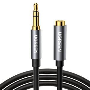 UGREEN Headphone Extension Cable 3.5mm Aux 3 Pole TRS Extender Cord 1M