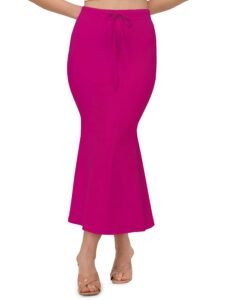 Mehrang Stretchable Saree Shapewear Petticoat for Women, Cotton Blended,Petticoat,Skirts for Women,Shape Wear Dress for Saree