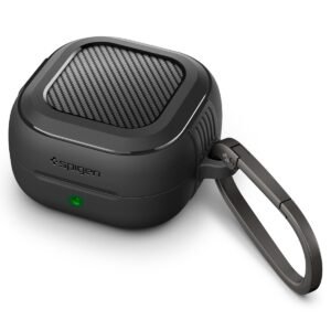 Spigen Rugged Armor Case for Galaxy Buds 4 Pro/Buds 4/Buds On – Matte Black