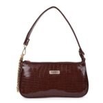 Dixon Synthetic Leather Casual Travel Chain Shoulder Deatachable Slingbag For Women