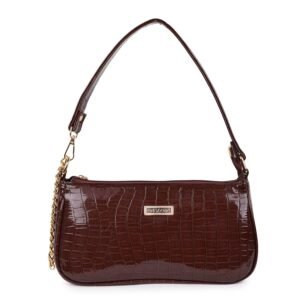 Dixon Synthetic Leather Casual Travel Chain Shoulder Deatachable Slingbag For Women