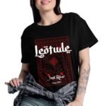 LEOTUDE Women’s Short Sleeve with Round Neck, Oversized Longline Drop