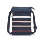 b4bags Small Sling Bags for Women | Denim Mobile Sling Bag for Women Stylish Latest | Cross body Bag for Woman | Ladies Mobile Purse for Women Sling Bag | Birthday Gift for Women