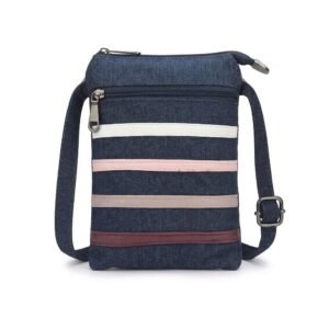 b4bags Small Sling Bags for Women | Denim Mobile Sling Bag for Women Stylish Latest | Cross body Bag for Woman | Ladies Mobile Purse for Women Sling Bag | Birthday Gift for Women