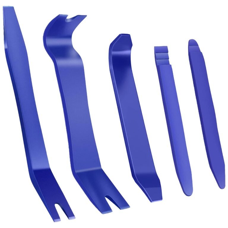 Trim Removal Tool – 5Pcs Trim Removal Tool Set,Car Pry Tool Kit, Car Panel Door Audio Trim Tool Kit for Vehicle Dash Radio Audio Installer