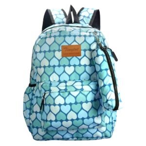 Tinytot 20 Litre Lightweight Waterproof Backpack Bags for Women – 17 Inch College Bag for Girls, Medium School Bag for Girls 8+ Years, Office & Picnic Bag