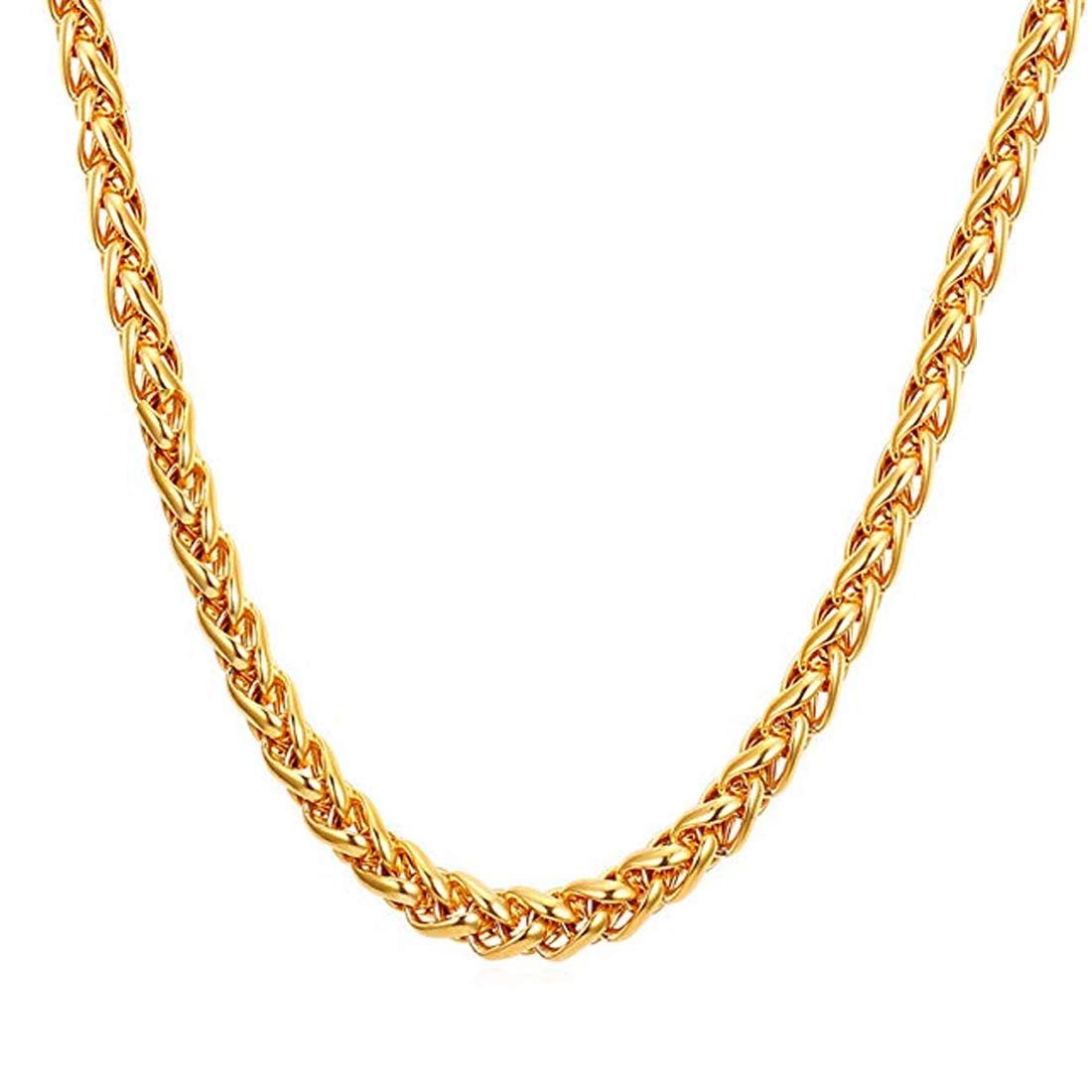 Yellow Chimes Chain for Men and Boys Neck Chain for Men | Stainless Steel Chains for Men | Accessories Jewellery for Men | Birthday Gift for Men and Boys Anniversary Gift for Husband