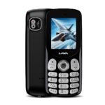 Lava A1 Tejas Dual SIM Keypad Phone with 2” Big Display | Long-Lasting AI Battery | Type C USB Port | Vibration Alert | FM Radio & MP3 Player | Military-Grade Durability – Black