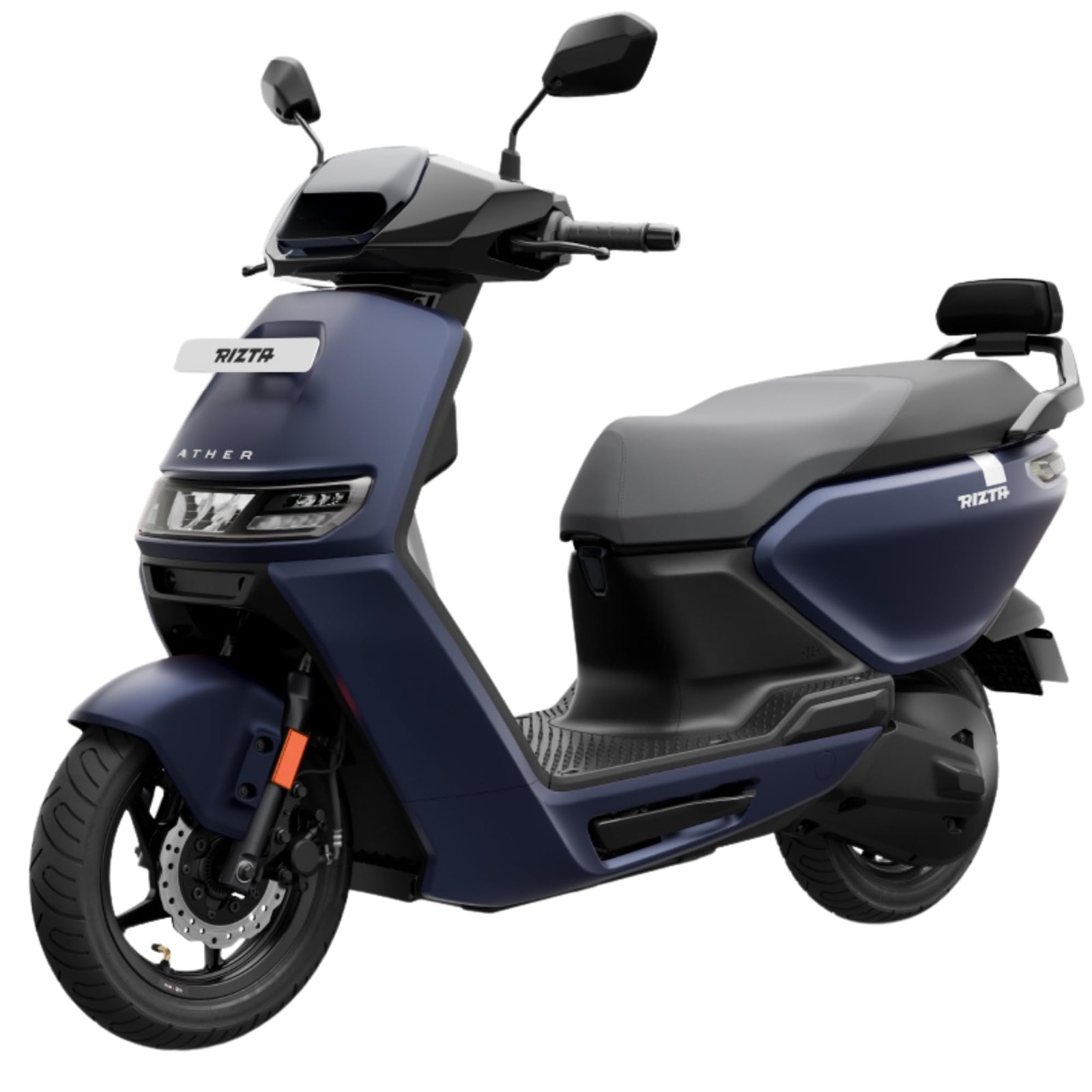 Ather Rizta Z 123 KM IDC range with Ather Stack Pro in Pangong Blue Mono Ex-Showroom