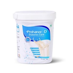 Prohance D Diabetic Nutritional Vanilla Drink – 400g | Helps Manage Blood Sugar Levels | Contains Dietary Fiber | Protein & Vitamins | Supports Weight Management & Heart Health
