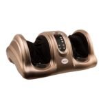 Lifelong Foot Massager Machine for Pain Relief with Kneading function – Also used as Leg Calf Massager – Corded Electric Foot Massage Machine for Home with Customizable Settings (LLM72, Brown)