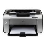 HP Laserjet Pro P1108 Printer, Single Function, Print, Hi-Speed USB 2.0, Up to 18 ppm, 150-sheet Input Tray, 100-sheet Output Tray, 5000-page Duty Cycle, 1-Year Warranty, Black and White, CE655A