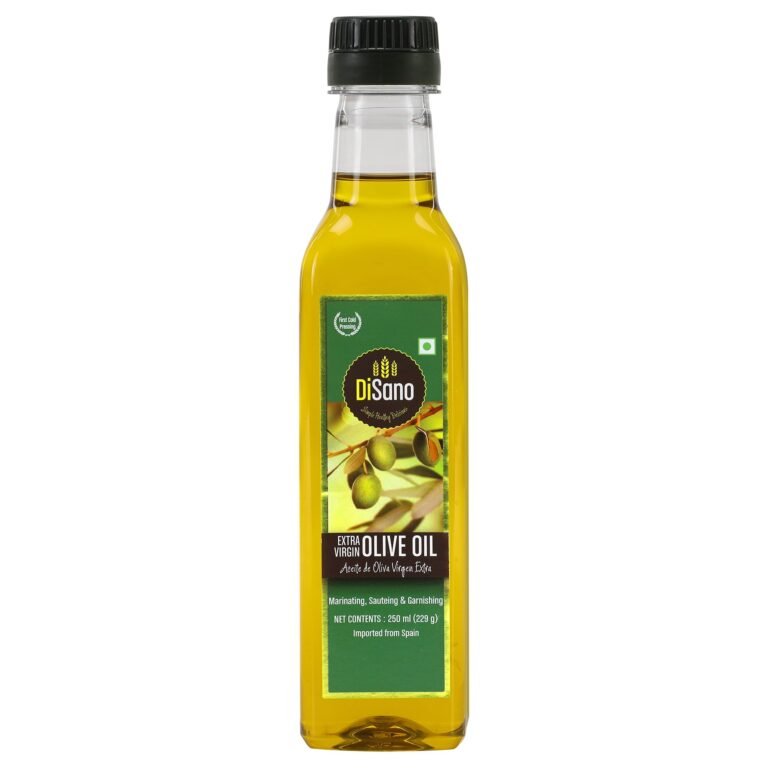 DiSano Extra Virgin Olive Oil 250ml, Cold Pressed, First Extraction, Ideal for Sauteing, Grilling & Dressing