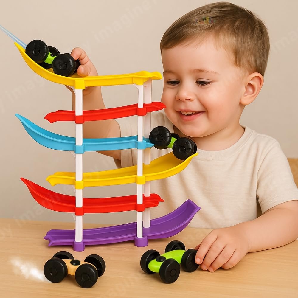 Toy Imagine 6-Level Racer Ramp Track Toy for Kids